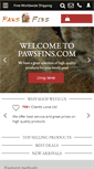 Mobile Screenshot of pawsfins.com